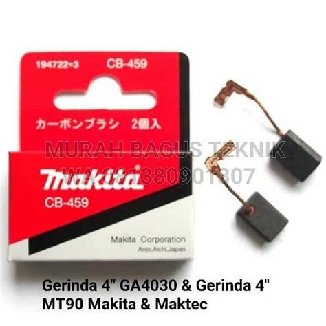 Jual Carbon Brush Cb459 Makita And Maktec