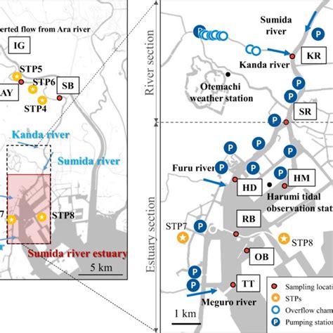 time based estimated cso discharge  tidal change  rainfall