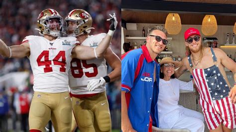 In Photos 49ers Stars George Kittle And Kyle Juszczyk Share Memorable