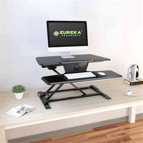 Eureka Ergonomic Electric 31 Wide Adjustable Height Standing Desk Con