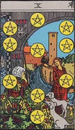 Dez De Ouros Significado No Tarot Amor Dinheiro Saúde E Mais