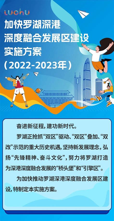 重磅！罗湖发布45条举措，推进深港深度融合发展 建设 人才 口岸