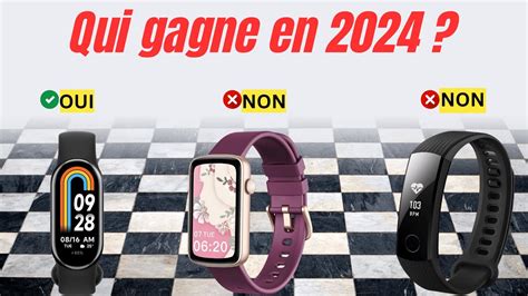 Les 5 vrais Meilleurs Bracelets Connectés de 2024 YouTube