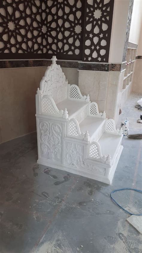 White Marble Masjid Members At Rs 25000 Piece Makrana White Marble In