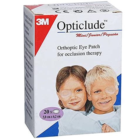 3M India 3M Opticlude Orthoptic Boy S Girl S Coloured Junior Eye