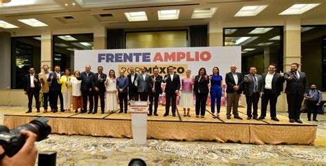 INSTALA EL FRENTE AMPLIO POR MÉXICO SU COMITÉ ORGANIZADOR PRI