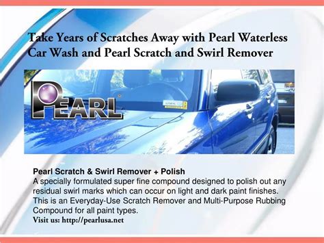 Ppt Pearl Scratch And Swirl Remover With Polish Powerpoint Presentation Id 7214075