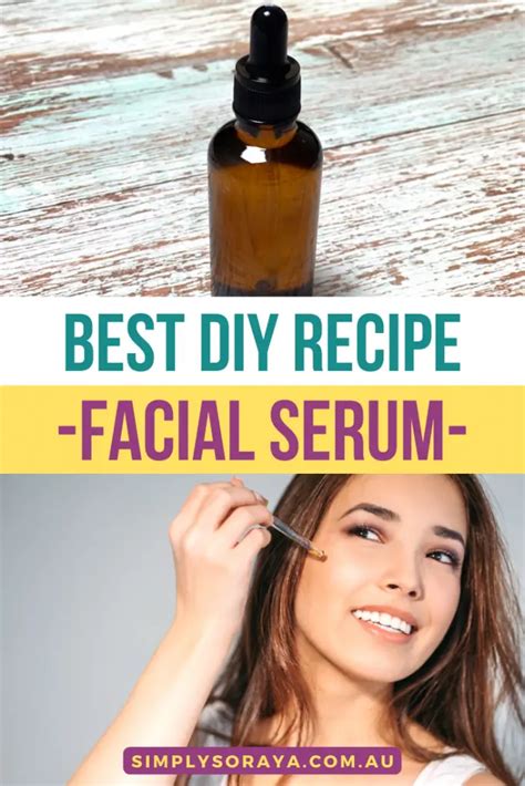 Diy Facial Serum Facial Oil Recipe For Beautiful Skin Simply Soraya Skincare