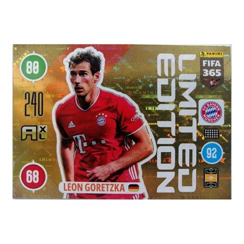 Offer Trading Card Leon Goretzka Bayern Munich Adrenalyn Xl Fifa