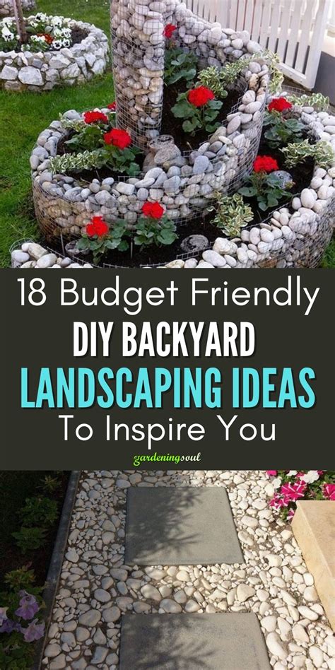 budget friendly diy backyard landscaping ideas  inspire
