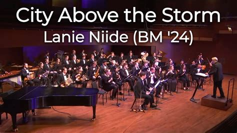 JMU Wind Symphony City Above The Storm By Lanie Niide BM 24