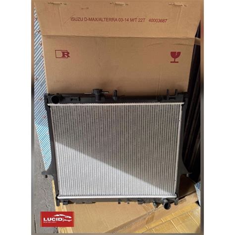 Evercool Radiator Isuzu Dmax Alterra Manual Shopee