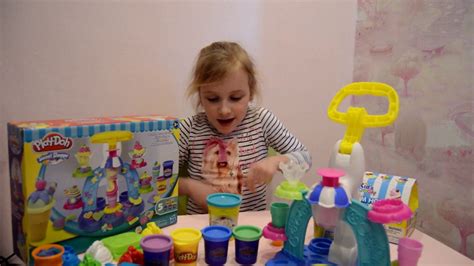ФАБРИКА МОРОЖЕНОГО PLAY-DOH/ГОТОВИМ МОРОЖЕНОЕ - YouTube