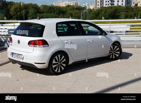 Volkswagen Golf VI GTD 2009 White Five Doors 5D German Lower