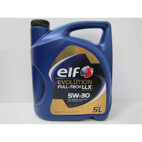 5l Elf Evolution Full Tech Llx 5w 30 Cdiscount Auto