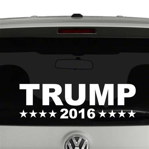 Trump 2016 President Campaign Vinyl Decal Sticker