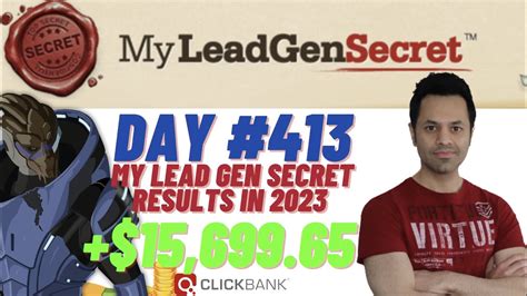 My Lead Gen Secret Results My Lead Gen Secret Case Study