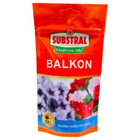 SUBSTRAL magiczna siła burza kwiatów balkon 250 g 13648982802