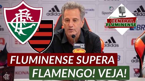 FLUMINENSE SUPERA FLAMENGO EM AUDIÊNCIA JORNALISTA RASGA ELOGIOS