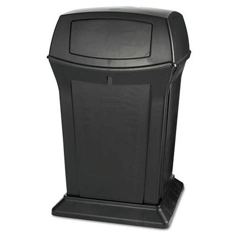 Rubbermaid Commercial FG917188BLA Ranger 45 Gallon 2 Door Square Fire