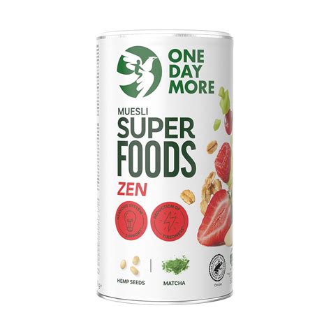 OneDayMore Superfoods ZEN Protein Müsli 500g Low Carb Musli Frühstück