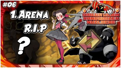 1 Arena hat es ganz schön in sich Pokemon Omega Rubin Randomizer