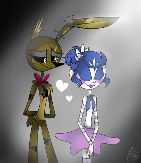 Springy Love (William/Springtrap X Clara/Ballora) by PurpleWizart24 on ...