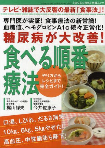 駿河屋 食べる順番療法（家政学・生活科学）