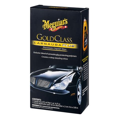 Meguiars Gold Class Carnauba Plus Premium Liquid Wax Etsy