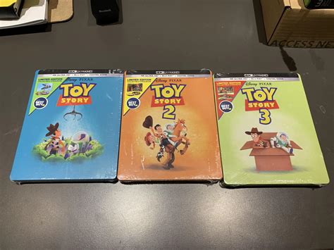 Toy Story 1 2 3 Re Released In 4K And Limited Edition Steel Book