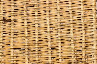 Basket Braid Structure Woven Straw Natural Material Background