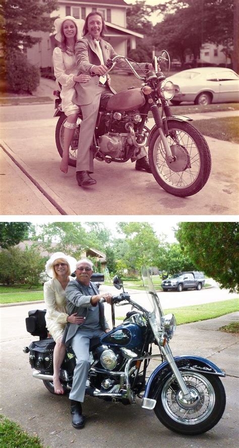 Long Term Couples Recreate Old Pictures To Restore Our Faith In True