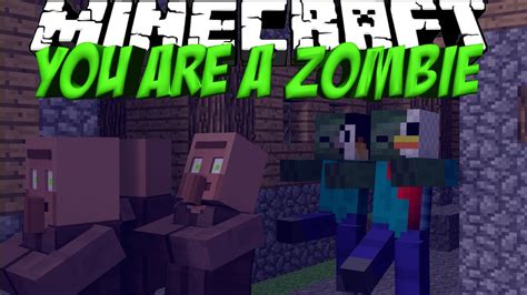 Zombie Mod Minecraft You Are A Zombie Mod Showcase Youtube