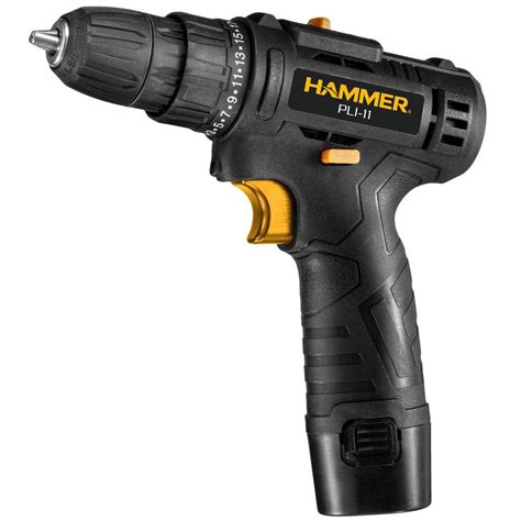 Parafusadeira Sem fio Hammer Bivolt 12V - GYPLI11 em Promoção no Oferta Esperta