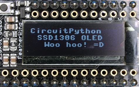 Overview Circuitpython Hardware Ssd1306 Oled Display Adafruit Learning System