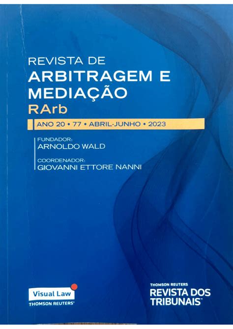 PDF O REI ESTÁ NU o princípio da publicidade na arbitragem