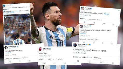 Las Estrellas Del Fútbol Se Rindieron A Los Pies De Messi Polémica Por