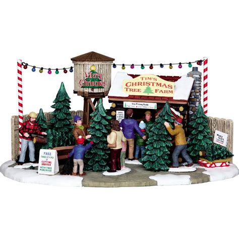 Lemax Village Collection Tim's Christmas Tree Farm