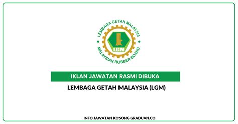 Lembaga Getah Malaysia LGM Kekosongan Pentadbiran Pengurusan