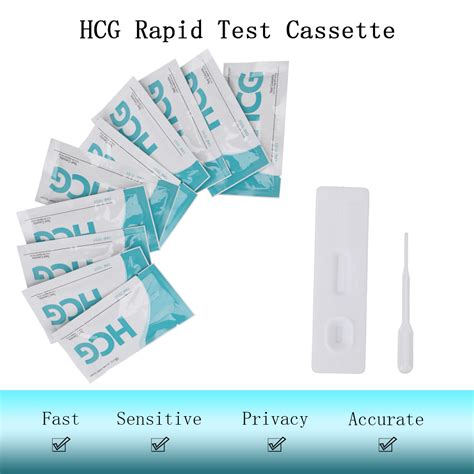 Household Private Urine Measuring Pregnancy Test Kit Accuracy Women HCG