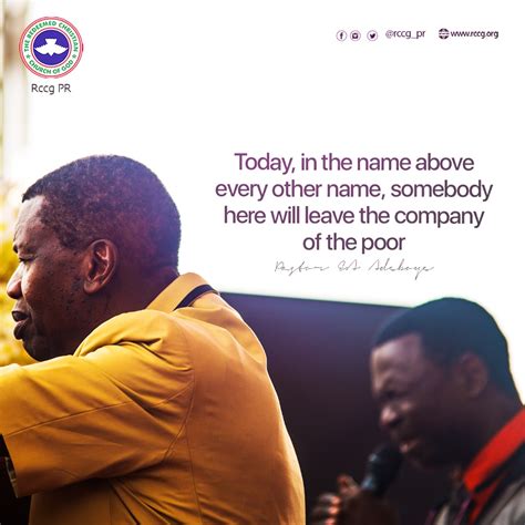 Rccg Holy Ghost Service On Twitter In The Name That Is Above Every