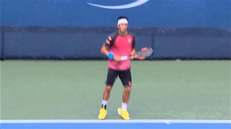 全米オープンテニス2015 錦織圭選手の練習風景 Kei Nishikori Practice Us Open Tennis 2015 Youtube