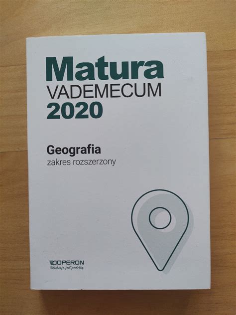 Matura Geografia Vademecum Operon Wierad W Zdr J Kup Teraz Na