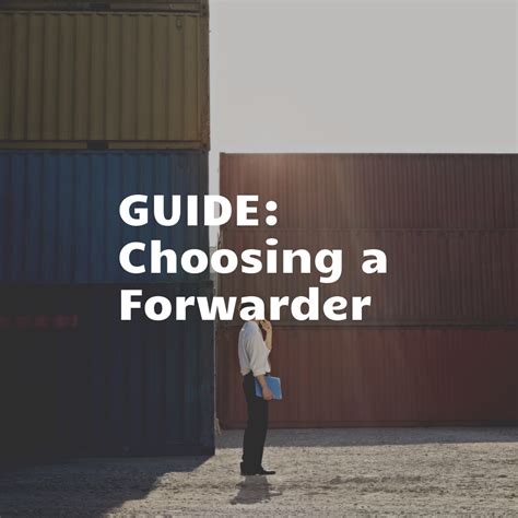 Choosing The Right Freight Forwarder Tips For Selecting The Best Partner