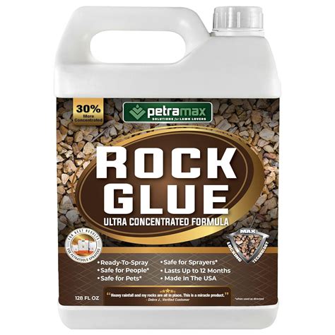 Amazon PetraTools Rock Glue Small Gravel Binder Landscape