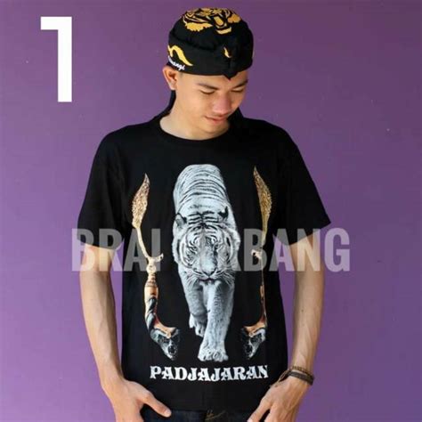 Jual Kaos Spandek Sunda Pajajaran Macan Siliwangi Maung Sunda Budaya