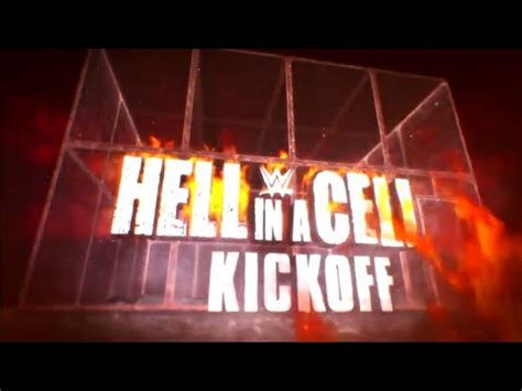 WWE Hell In A Cell 2014 Kickoff Opening YouTube