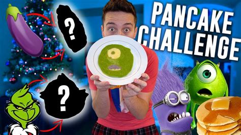 PANCAKE ART CHALLENGE LEARN HOW TO MAKE EMOJI S MINIONS AND MORE