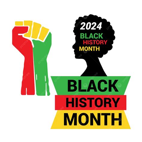 Professonal Black History Month 2024 Design Templets Vector Black