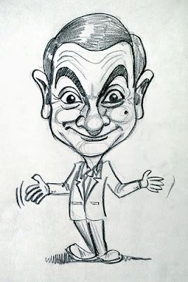 Mr. Bean Caricatures - 1001Archives